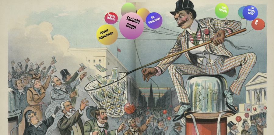 Elegir escuela y otras bromas de la propaganda