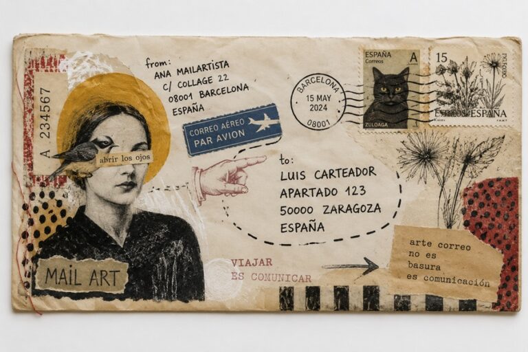 Pere Sousa y la conspiración afectiva del mail art